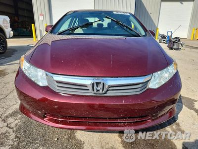 Piąte zdjęcie samochodu w środku: 2012 HONDA CIVIC LX VIN:2HGFB2F50CH532711 - miniatura
