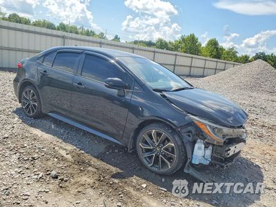 Czwarte zdjęcie samochodu z boku: 2021 TOYOTA COROLLA SE VIN:JTDS4MCE7MJ057484 - miniatura