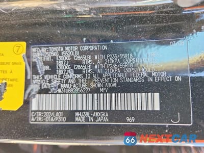 Zdjęcie 13 z 13 samochodu: 2008 LEXUS RX 400H VIN:JTJHW31U882856227 - miniatura