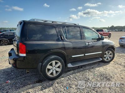 Trzecie zdjęcie samochodu z tyłu: 2011 NISSAN ARMADA SV VIN:5N1BA0NDXBN604786 - miniatura