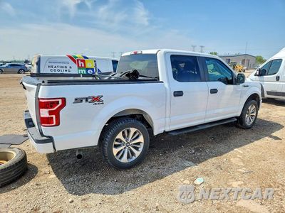 Trzecie zdjęcie samochodu z tyłu: 2018 FORD F150 SUPERCREW VIN:1FTEW1EP1JFD10916 - miniatura