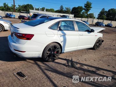 Trzecie zdjęcie samochodu z tyłu: 2019 VOLKSWAGEN JETTA GLI VIN:3VW6T7BU6KM155174 - miniatura