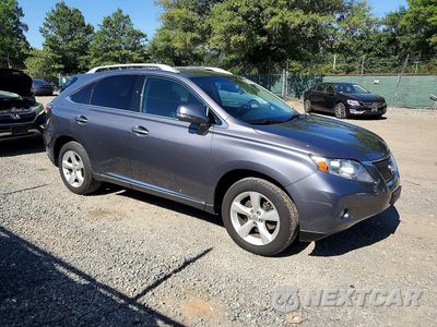 Czwarte zdjęcie samochodu z boku: 2012 LEXUS RX 350 VIN:2T2BK1BAXCC142313 - miniatura