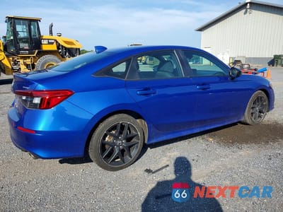 Trzecie zdjęcie samochodu z tyłu: 2024 HONDA CIVIC SPORT VIN:2HGFE2F57RH553829 - miniatura