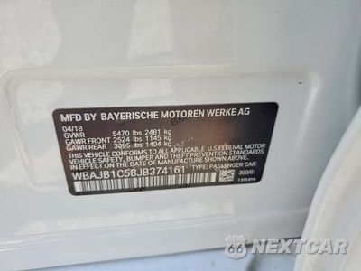 Zdjęcie 13 z 13 samochodu: 2018 BMW 530XE VIN:WBAJB1C58JB374161 - miniatura