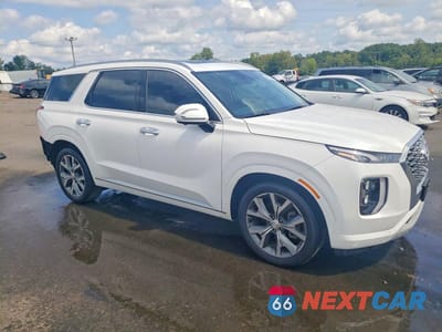 Czwarte zdjęcie samochodu z boku: 2021 HYUNDAI PALISADE LIMITED VIN:KM8R5DHE3MU250410 - miniatura