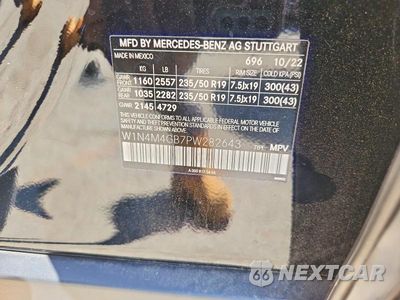 Zdjęcie 14 z 14 samochodu: 2023 MERCEDES-BENZ GLB 250 VIN:W1N4M4GB7PW282643 - miniatura