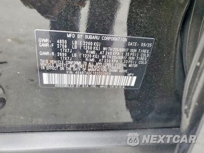 Zdjęcie 14 z 14 samochodu: 2025 SUBARU OUTBACK PREMIUM VIN:4S4BTADC1S3333959 - miniatura