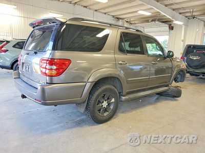 Trzecie zdjęcie samochodu z tyłu: 2004 TOYOTA SEQUOIA LIMITED VIN:5TDBT48A74S232845 - miniatura