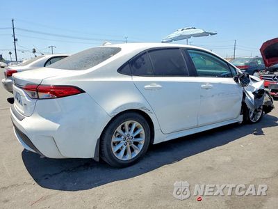 Trzecie zdjęcie samochodu z tyłu: 2021 TOYOTA COROLLA LE VIN:5YFVPMAE2MP157270 - miniatura