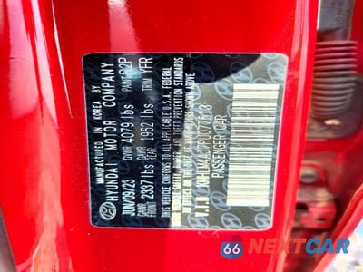 Zdjęcie 12 z 12 samochodu: 2023 HYUNDAI ELANTRA BLUE VIN:KMHLM4AJ7PU077513 - miniatura