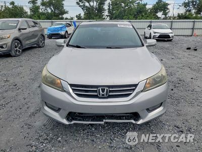 Piąte zdjęcie samochodu w środku: 2014 HONDA ACCORD EX VIN:1HGCR2F76EA066848 - miniatura