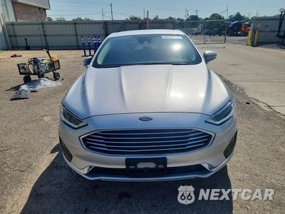 Piąte zdjęcie samochodu w środku: 2019 FORD FUSION SEL VIN:3FA6P0CD1KR138496 - miniatura