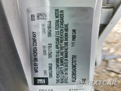 Zdjęcie 12 z 12 samochodu: 2021 CHEVROLET SPARK LS VIN:KL8CB6SA0MC707791 - miniatura