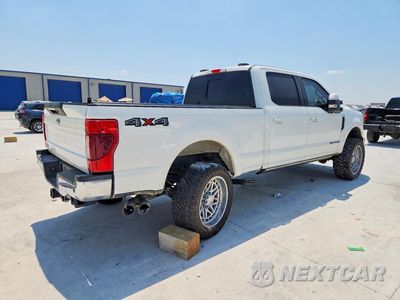Trzecie zdjęcie samochodu z tyłu: 2021 FORD F350 SUPER DUTY VIN:1FT8W3BT1MEC93085 - miniatura