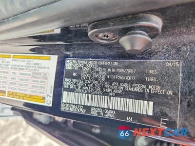 Zdjęcie 14 z 14 samochodu: 2015 TOYOTA 4RUNNER TRD PRO VIN:JTEBU5JR1F5249499 - miniatura