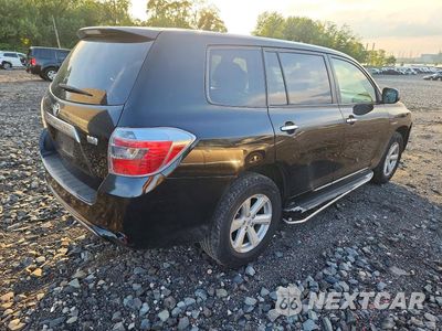 Trzecie zdjęcie samochodu z tyłu: 2009 TOYOTA HIGHLANDER HYBRID VIN:JTEEW41A392037074 - miniatura