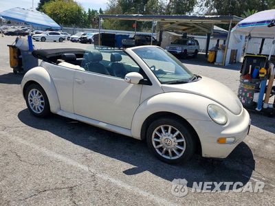 Czwarte zdjęcie samochodu z boku: 2004 VOLKSWAGEN NEW BEETLE GLS VIN:3VWCM31Y14M317079 - miniatura