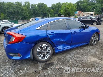 Trzecie zdjęcie samochodu z tyłu: 2016 HONDA CIVIC EXL VIN:19XFC1F78GE206518 - miniatura