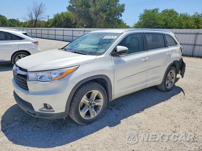 2015 TOYOTA HIGHLANDER LIMITED 5TDYKRFH8FS115594 - główne zdjęcie licytacji z USA - miniatura