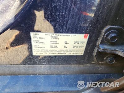 Zdjęcie 14 z 14 samochodu: 2014 TESLA MODEL S VIN:5YJSA1H11EFP48094 - miniatura