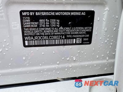 Zdjęcie 14 z 14 samochodu: 2020 BMW 530 I VIN:WBAJR3C06LCD80214 - miniatura