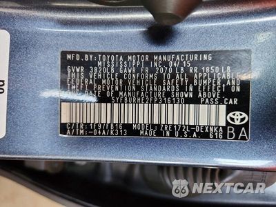 Zdjęcie 12 z 12 samochodu: 2015 TOYOTA COROLLA LE VIN:5YFBURHE2FP316130 - miniatura