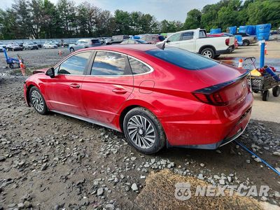 Drugie zdjęcie samochodu z przodu: 2020 HYUNDAI SONATA HYBRID SEL VIN:KMHL34JJ7LA015706 - miniatura