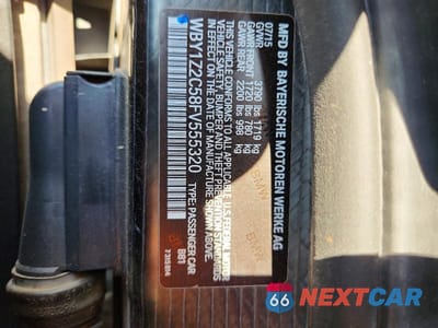 Zdjęcie 12 z 12 samochodu: 2015 BMW I3 BEV VIN:WBY1Z2C58FV555320 - miniatura