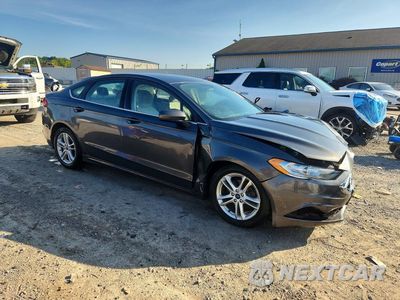 Czwarte zdjęcie samochodu z boku: 2018 FORD FUSION SE VIN:3FA6P0H78JR129280 - miniatura