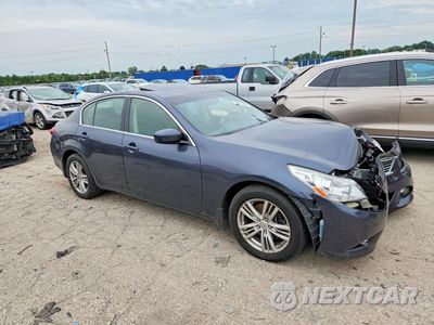 Czwarte zdjęcie samochodu z boku: 2012 INFINITI G37 SEDAN X VIN:JN1CV6AR4CM971016 - miniatura