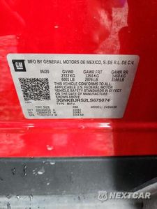 Zdjęcie 13 z 13 samochodu: 2020 CHEVROLET BLAZER 3LT VIN:3GNKBJRS2LS675074 - miniatura