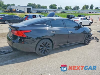 Trzecie zdjęcie samochodu z tyłu: 2017 NISSAN MAXIMA SR VIN:1N4AA6AP9HC447393 - miniatura