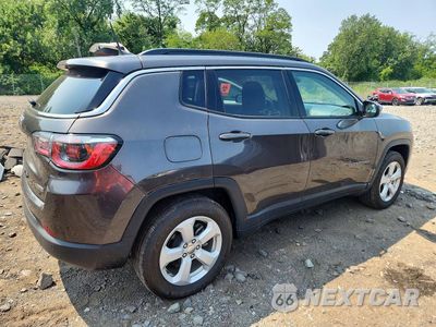 Trzecie zdjęcie samochodu z tyłu: 2020 JEEP COMPASS LATITUDE VIN:3C4NJDBB4LT230883 - miniatura
