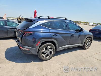Trzecie zdjęcie samochodu z tyłu: 2022 HYUNDAI TUCSON LIMITED VIN:KM8JECA10NU066851 - miniatura