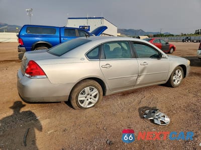Trzecie zdjęcie samochodu z tyłu: 2007 CHEVROLET IMPALA LS VIN:2G1WB58K079160850 - miniatura