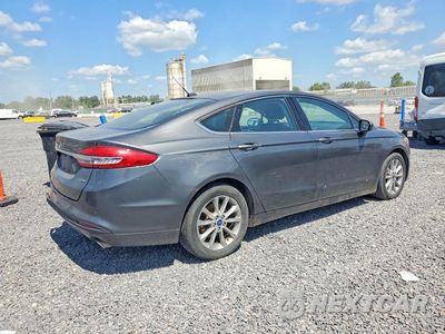 Trzecie zdjęcie samochodu z tyłu: 2017 FORD FUSION SE VIN:3FA6P0H77HR370452 - miniatura