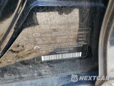 Zdjęcie 12 z 12 samochodu: 2015 HYUNDAI SONATA SE VIN:5NPE24AF7FH244783 - miniatura