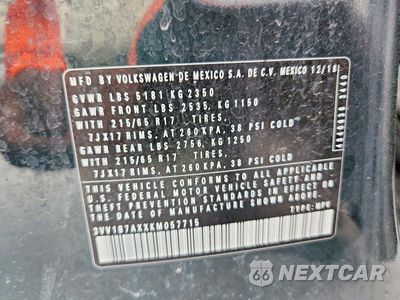 Zdjęcie 13 z 13 samochodu: 2019 VOLKSWAGEN TIGUAN S VIN:3VV1B7AXXKM057715 - miniatura