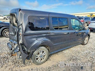Trzecie zdjęcie samochodu z tyłu: 2019 FORD TRANSIT CONNECT XLT VIN:NM0GE9F27K1383927 - miniatura