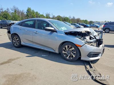 Czwarte zdjęcie samochodu z boku: 2018 HONDA CIVIC EX VIN:2HGFC2F75JH577865 - miniatura