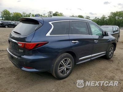 Trzecie zdjęcie samochodu z tyłu: 2017 INFINITI QX60 BASE VIN:5N1DL0MM9HC519897 - miniatura