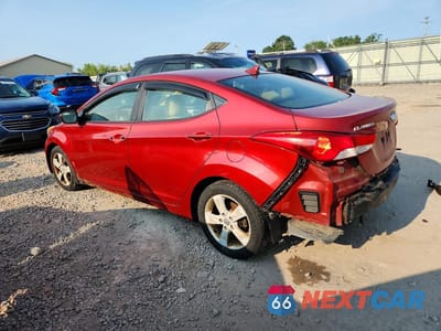 Drugie zdjęcie samochodu z przodu: 2013 HYUNDAI ELANTRA GLS VIN:KMHDH4AE4DU659303 - miniatura