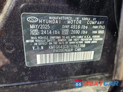 Zdjęcie 12 z 12 samochodu: 2026 GENESIS G70 2.5T STANDARD VIN:KMTG64SC6TU162788 - miniatura