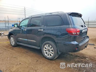Drugie zdjęcie samochodu z przodu: 2019 TOYOTA SEQUOIA PLATINUM VIN:5TDDY5G18KS168135 - miniatura