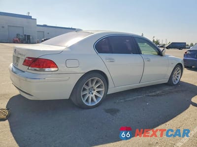Trzecie zdjęcie samochodu z tyłu: 2006 BMW 7 SERIES 740IL VIN:WBAHN83576DT62917 - miniatura