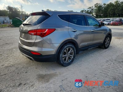 Trzecie zdjęcie samochodu z tyłu: 2013 HYUNDAI SANTA FE SPORT 2.4L VIN:5XYZU3LB4DG108311 - miniatura