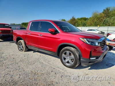 Czwarte zdjęcie samochodu z boku: 2021 HONDA RIDGELINE RTL VIN:5FPYK3F73MB021149 - miniatura