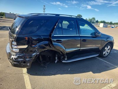 Trzecie zdjęcie samochodu z tyłu: 2011 MERCEDES-BENZ ML 350 4MATIC VIN:4JGBB8GB4BA733427 - miniatura