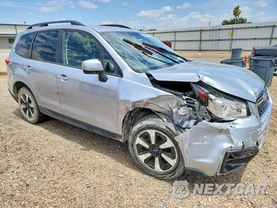 Czwarte zdjęcie samochodu z boku: 2018 SUBARU FORESTER 2.5I PREMIUM VIN:JF2SJAGC0JH441241 - miniatura